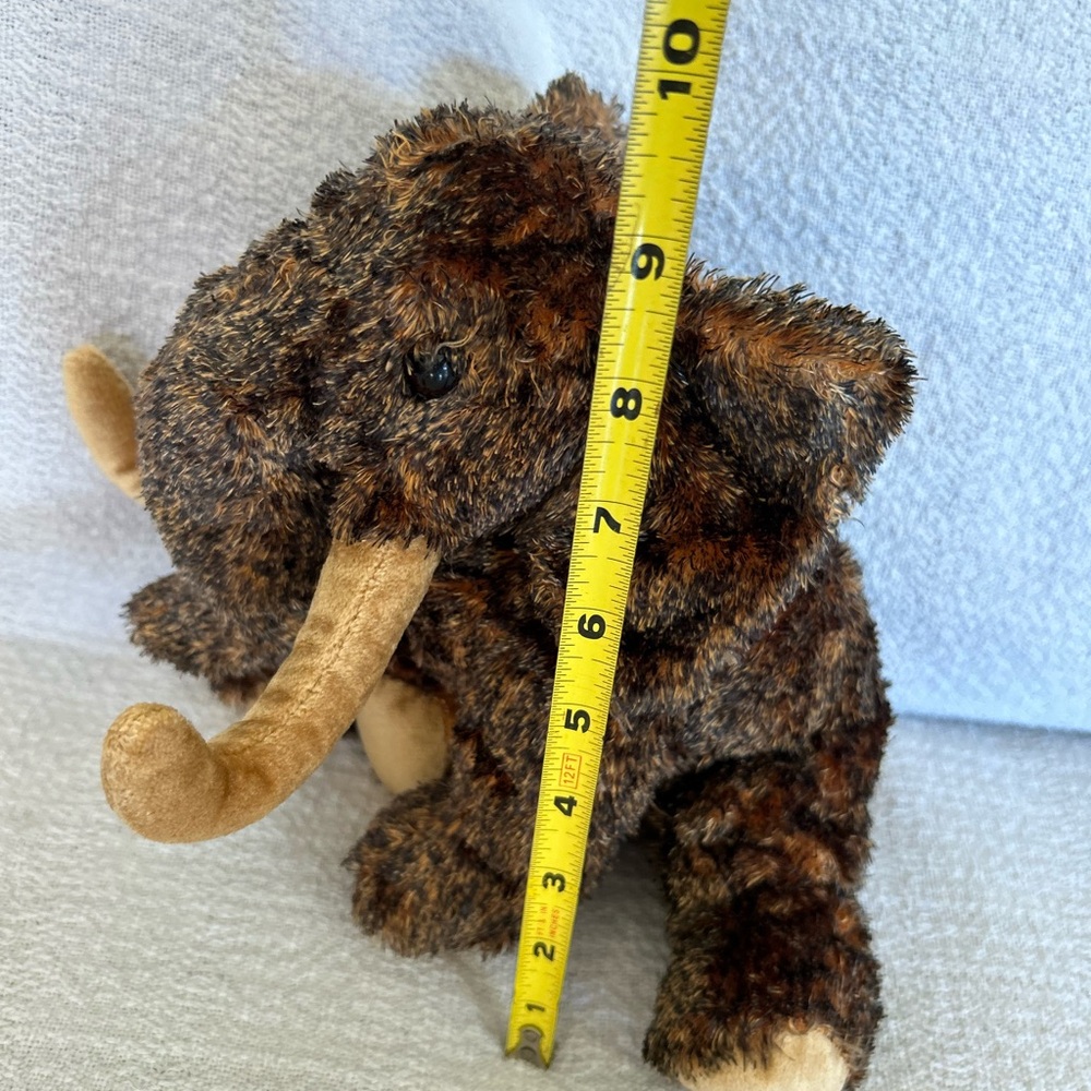 Plush Giganto the Woolly Mammoth Toy - Picture 3 of 4